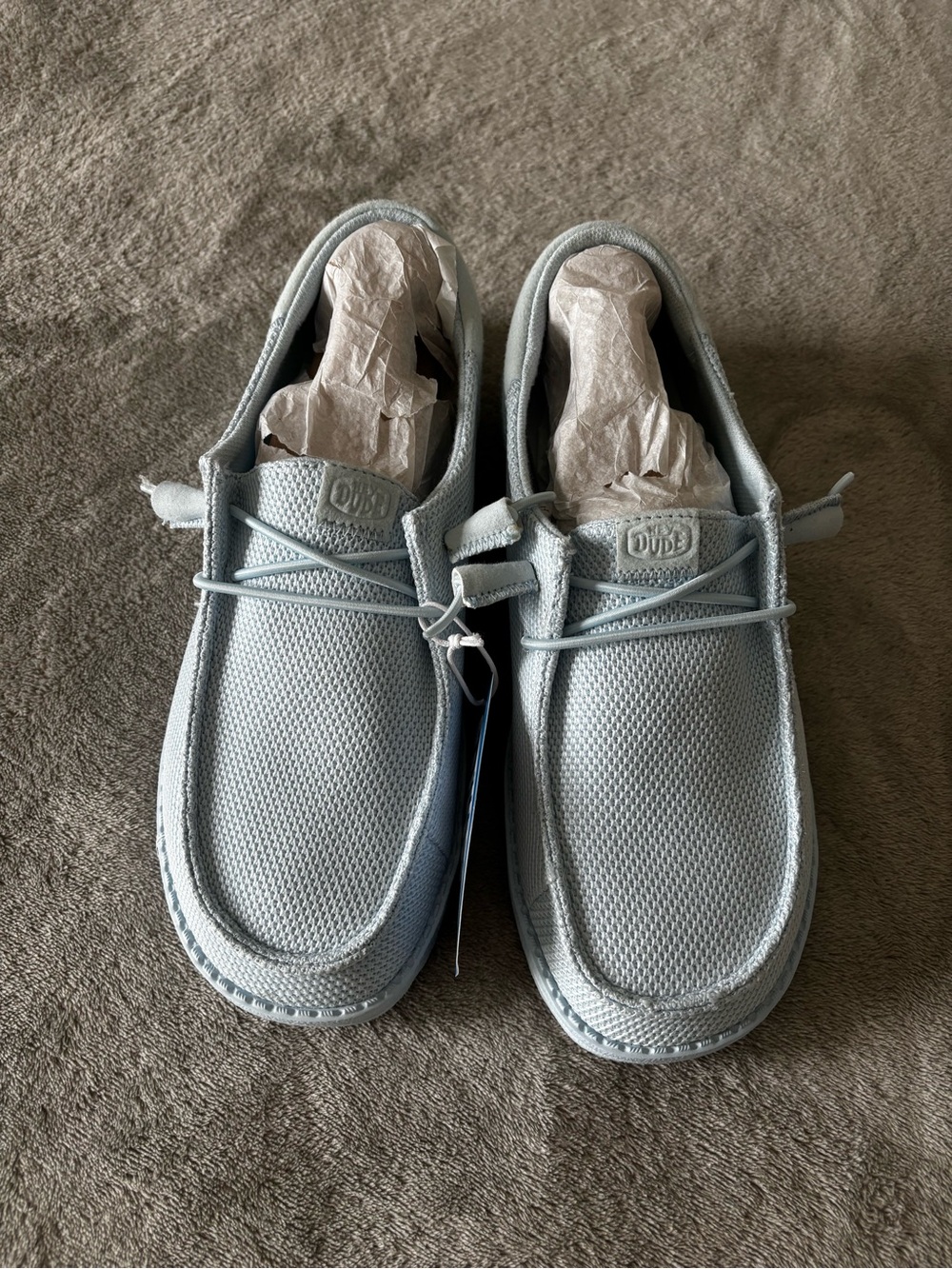 Hey Dude Wally Breeze Slip-Ons - Light Blue